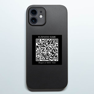 Erstellen Sie Ihren eigenen QR-Code schwarzer Prom Aufkleber