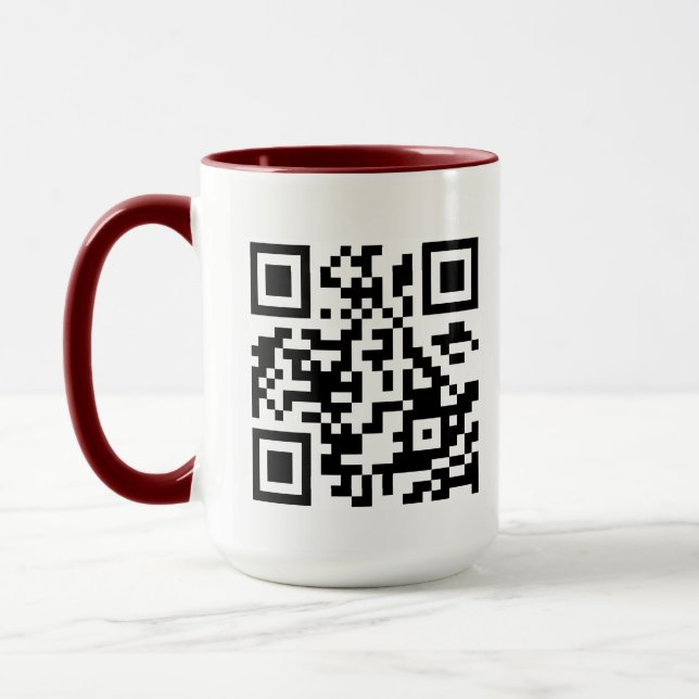 Erstellen Sie Ihren eigenen QR-Code Tasse (Links)