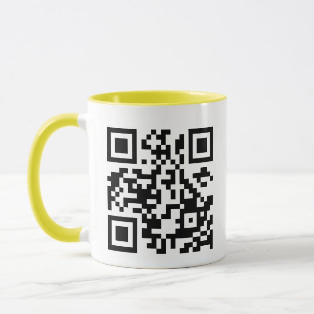 Erstellen Sie Ihren eigenen QR-Code Tasse (Links)