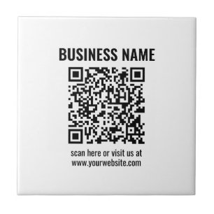 Erstellen Sie Ihren eigenen QR-Code Transparent Fliese