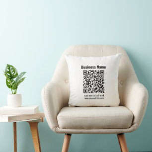 Erstellen Sie Ihren eigenen QR-Code Transparent Kissen