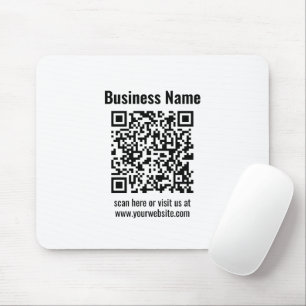 Erstellen Sie Ihren eigenen QR-Code Transparent Mousepad