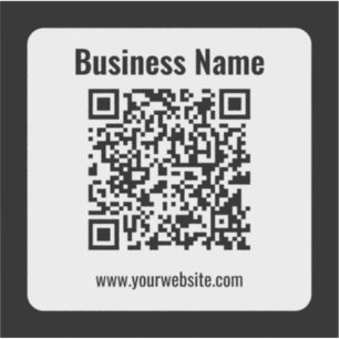 Erstellen Sie Ihren eigenen QR-Code   Transperant Aufkleber
