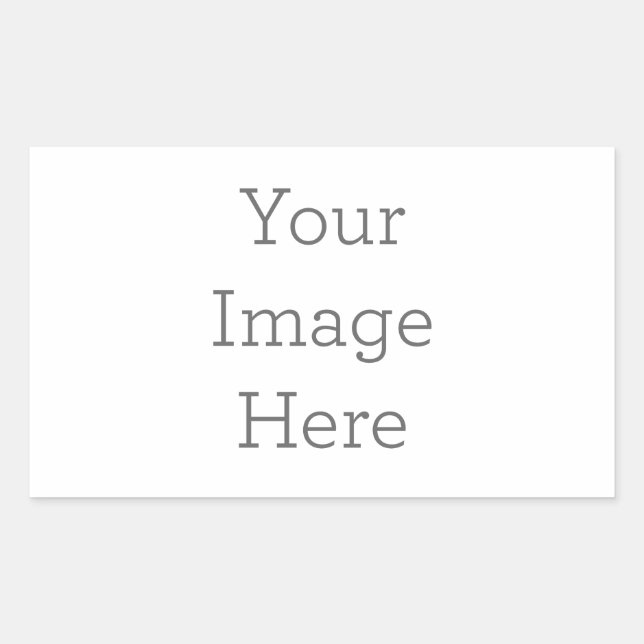 Erstellen Sie Ihren eigenen Rechteck-Aufkleber Rechteckiger Aufkleber (Vorderseite)