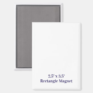 Erstellen Sie Ihren eigenen rechteckigen Magneten Magnet