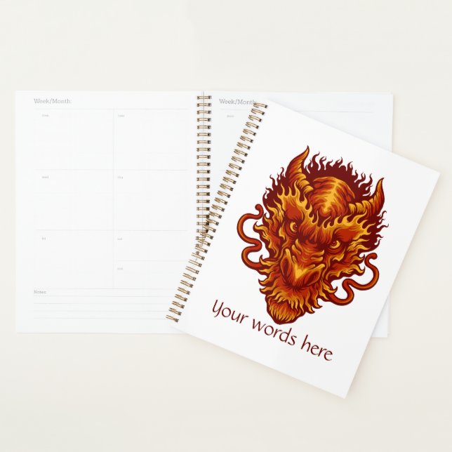 Erstellen Sie Ihren eigenen Red Dragon Head Planer (Anzeige)