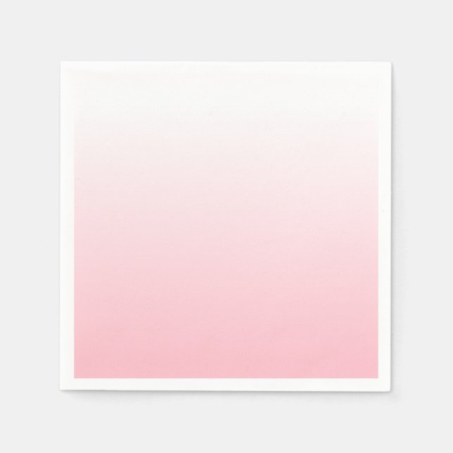 Erstellen Sie Ihren eigenen rosa Ombre Serviette (Vorderseite)