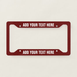 Erstellen Sie Ihren eigenen roten Text