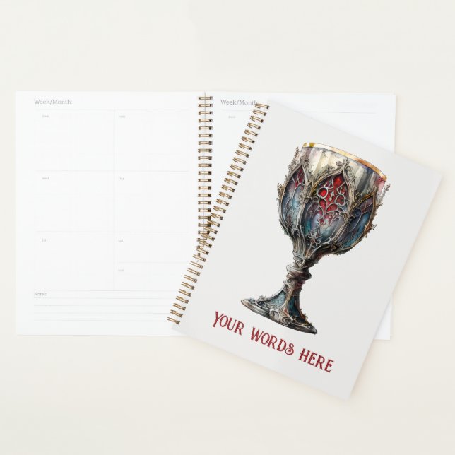 Erstellen Sie Ihren eigenen roten und blauen goldf Planer (Anzeige)