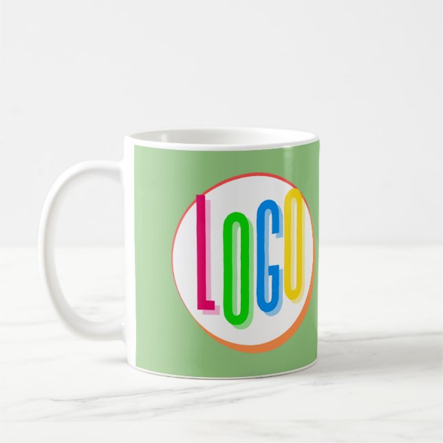 ERSTELLEN SIE IHREN EIGENEN ROUND LOGO-PROTOTYP KAFFEETASSE (Links)