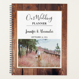 Erstellen Sie Ihren eigenen rustikalen Holz Foto H Planer