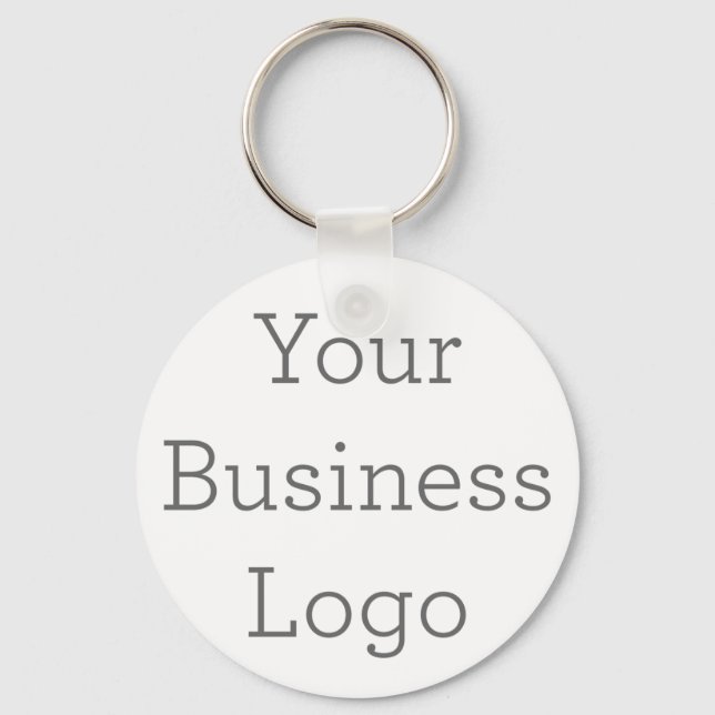 Kreisförmiger Schlüsselanhänger aus Metall, 5,08cm (Vorderseite)