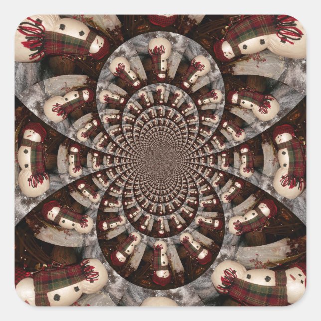 Erstellen Sie Ihren eigenen schönen Phantastischen Quadratischer Aufkleber (Vorderseite)