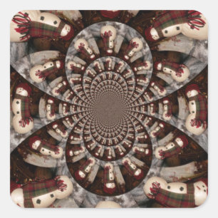 Erstellen Sie Ihren eigenen schönen Phantastischen Quadratischer Aufkleber