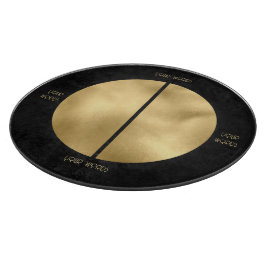 Erstellen Sie Ihren eigenen Schwarz-Gold-Split Vol Schneidebrett