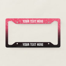 Erstellen Sie Ihren eigenen Schwarz-Rosa-Glitzer