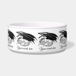 Erstellen Sie Ihren eigenen schwarzen Drachen neu Napf