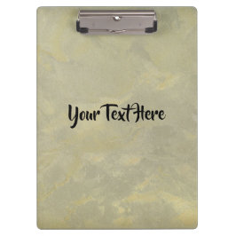 Erstellen Sie Ihren eigenen Silber- und Gold-Metal Klemmbrett