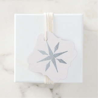 Erstellen Sie Ihren eigenen Silver Found Snowflake Geschenkanhänger