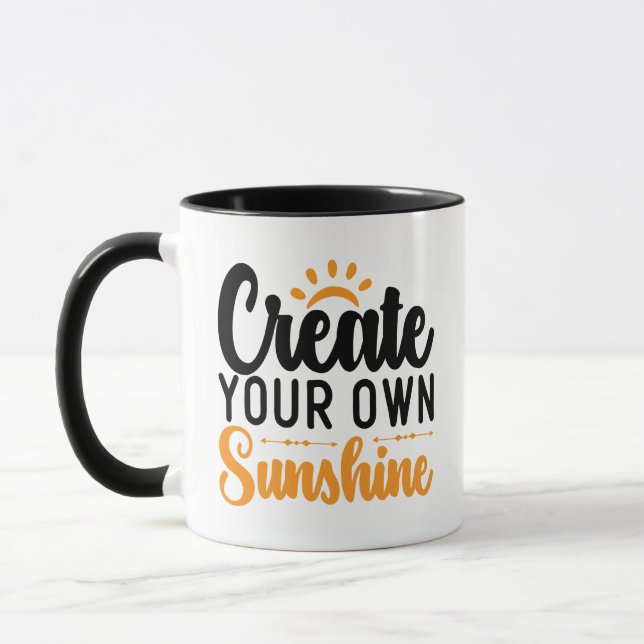 Erstellen Sie Ihren eigenen Sonnenschein 11 oz Tasse (Links)