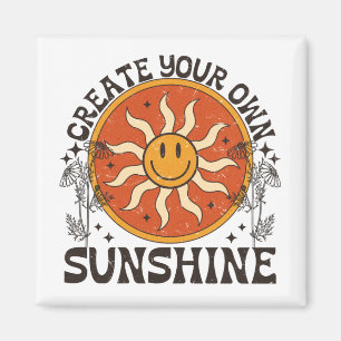 Erstellen Sie Ihren eigenen Sonnenschein Magnet