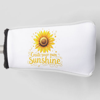 Erstellen Sie Ihren eigenen Sonnenschein - Motivie Golf Headcover