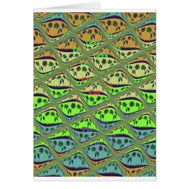 Erstellen Sie Ihren eigenen Spaß Retro schöne Blum (Vorne)