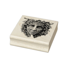 Erstellen Sie Ihren eigenen Summer Green Man Gummistempel