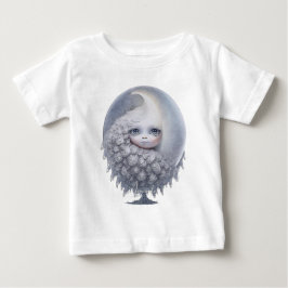 Erstellen Sie Ihren eigenen süßen Mondbaum Baby T-shirt