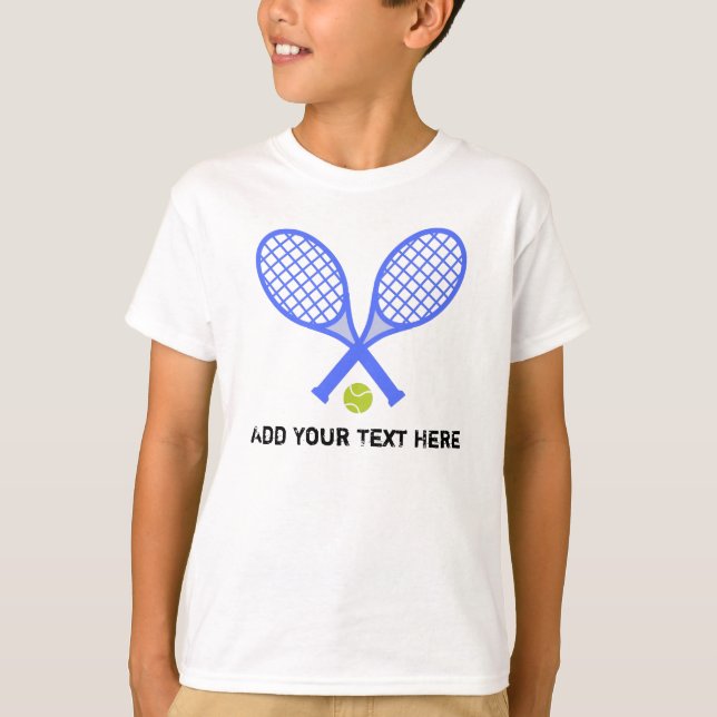 Erstellen Sie Ihren eigenen Tennisspieler T-Shirt (Vorderseite)