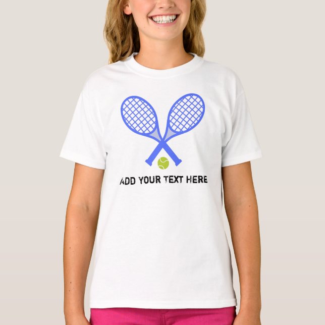 Erstellen Sie Ihren eigenen Tennisspieler T-Shirt (Vorderseite)