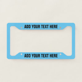 Erstellen Sie Ihren eigenen Text schwarz blau