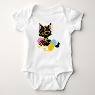 Erstellen Sie Ihren eigenen Text und Ihr eigenes D Baby Strampler