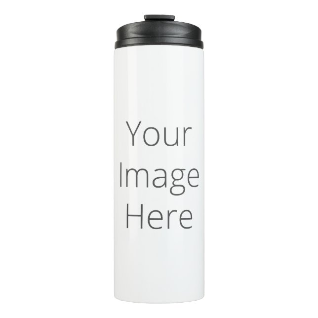 Erstellen Sie Ihren eigenen Thermalwäscher Thermosbecher (Vorderseite)