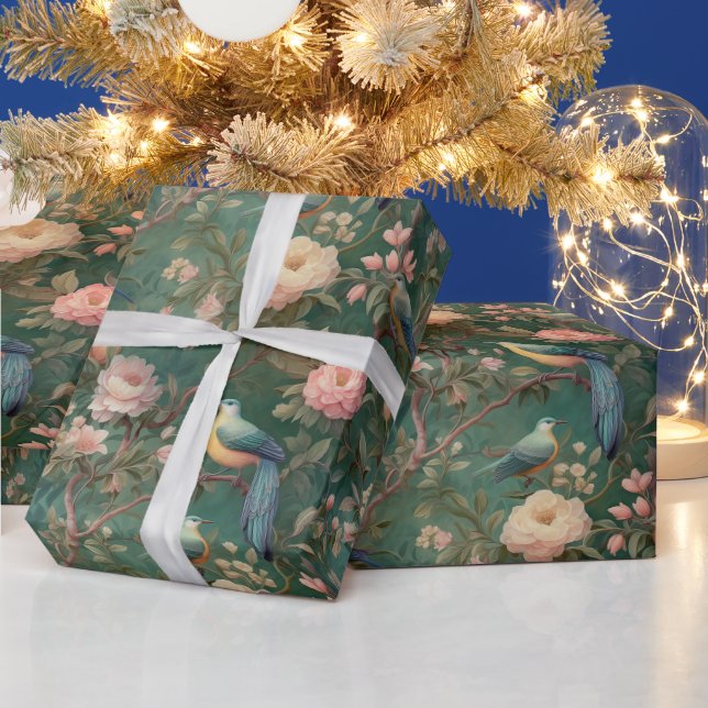 Erstellen Sie Ihren eigenen viktorianischen Romant Geschenkpapier (Feiertage)