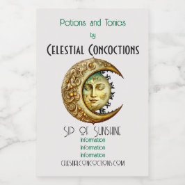 Erstellen Sie Ihren eigenen Viktorianischen Steamp Weinetikett