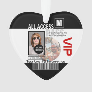 Erstellen Sie Ihren eigenen VIP Pass 8 Wege, um Ih Ornament