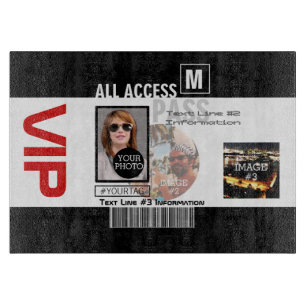 Erstellen Sie Ihren eigenen VIP Pass 8 Wege, um Ih Schneidebrett