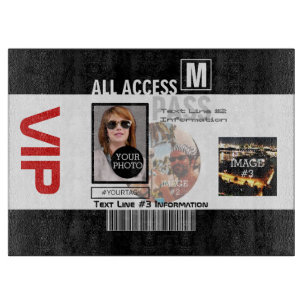 Erstellen Sie Ihren eigenen VIP Pass 8 Wege, um Ih Schneidebrett
