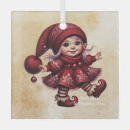 Erstellen Sie Ihren eigenen Walking Vintage Weihna Ornament Aus Glas