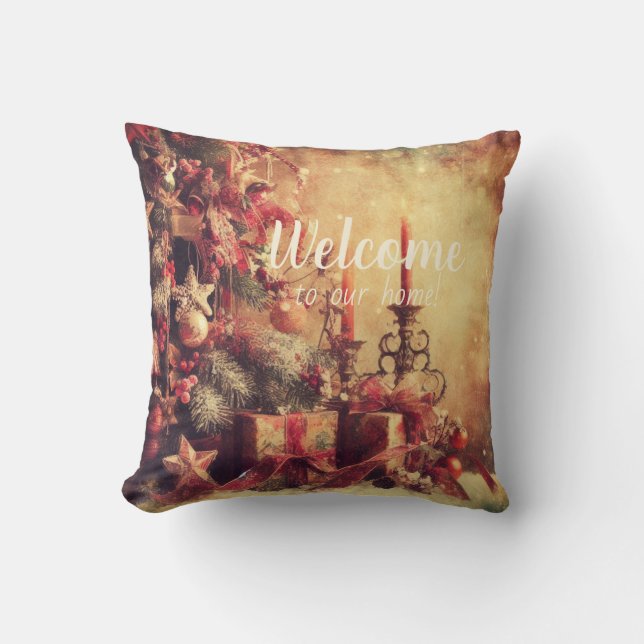 Erstellen Sie Ihren eigenen warmen Viktorianischen Kissen (Vorderseite)