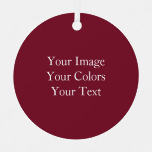 Erstellen Sie Ihren eigenen Wein Rot Ornament Aus Metall