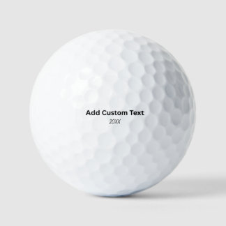 Erstellen Sie Ihren eigenen Wert regulärer Golfbal Golfball