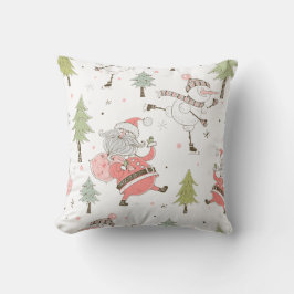 Erstellen Sie Ihren eigenen Whimsical Santa, Snowm Kissen