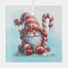 Erstellen Sie Ihren eigenen Wintery Peppermint Wei Ornament Aus Glas