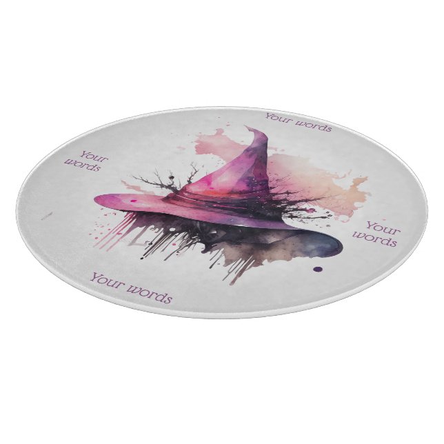 Erstellen Sie Ihren eigenen Zauberhexenhut Schneidebrett (Ecke)