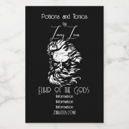 Erstellen Sie Ihren eigenen Zeus-Leiter Lebensmitteletikett