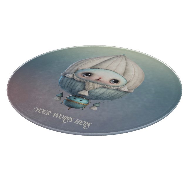 Erstellen Sie Ihren Niedlichen Steampunk-Heißluftb Schneidebrett (Ecke)