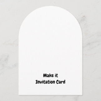 Erstellen Sie Ihren personalisierten 5" x 7" Bogen Einladung