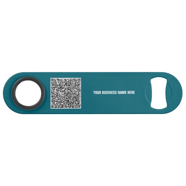 Erstellen Sie Ihren QR-Code und Textbar-Schlüssel  Speed Flaschenöffner (Rückseite Horizontal)